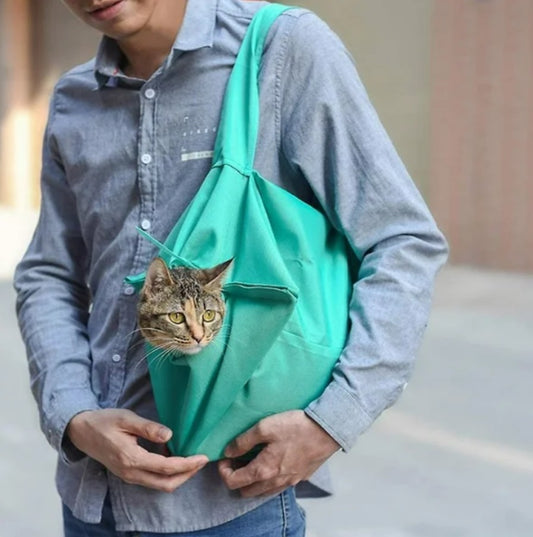 BOLSA DE TRANSPORTE PORTABLE PARA PERROS Y GATOS