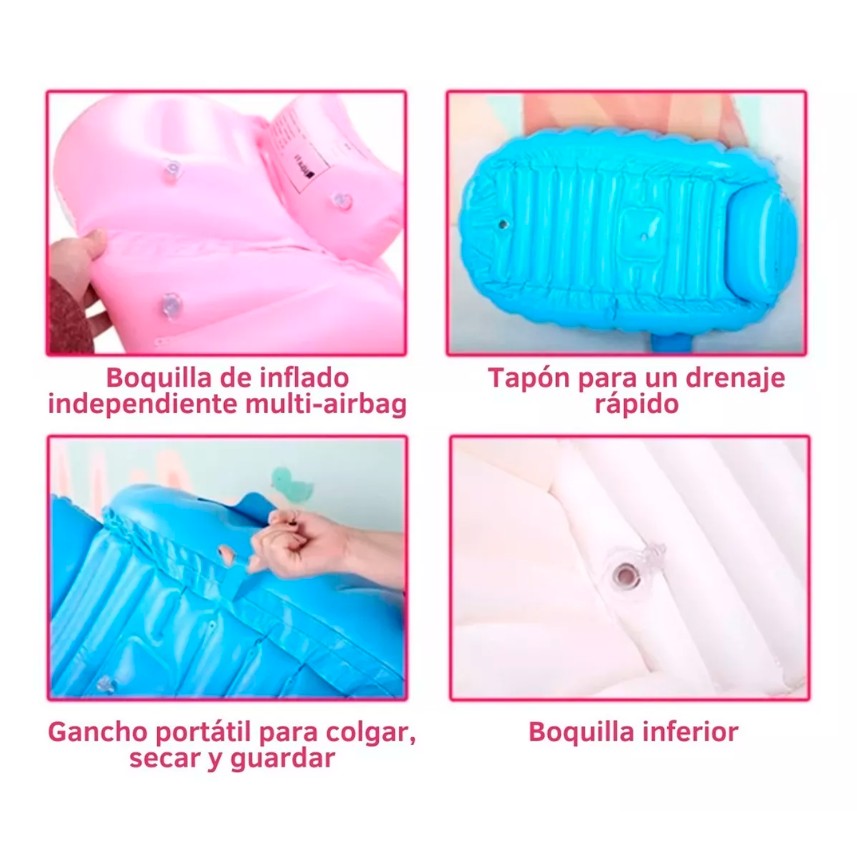 BAÑERA INFLABLE PARA BEBÉ