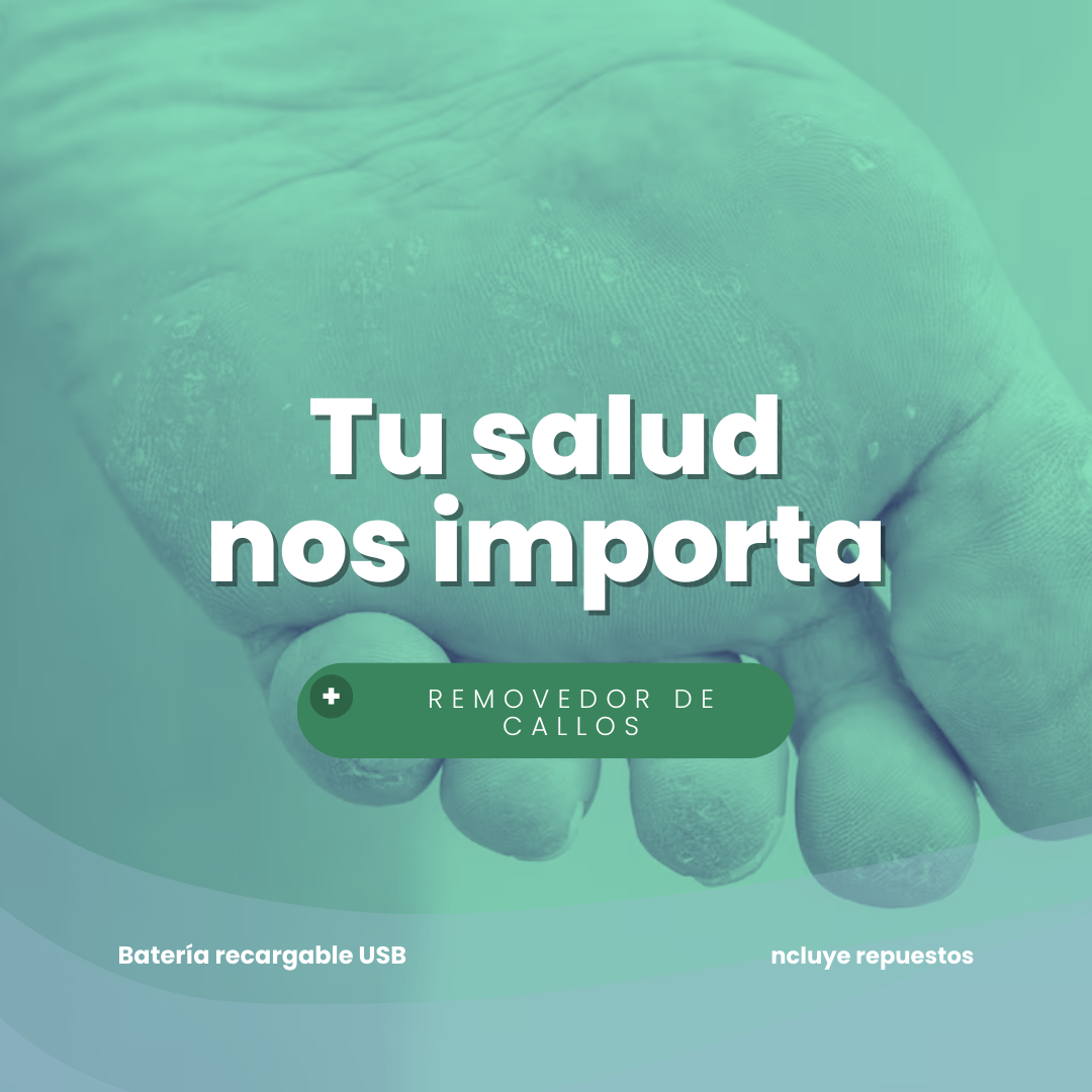 REMOVEDOR DE CALLOS Y EXFOLIANTE DE PIES